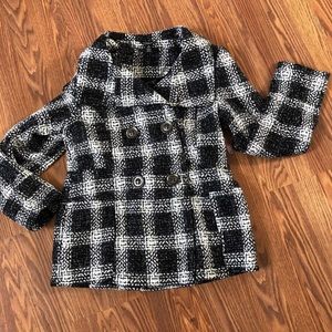 Juniors pea coat. Size medium, 8-10